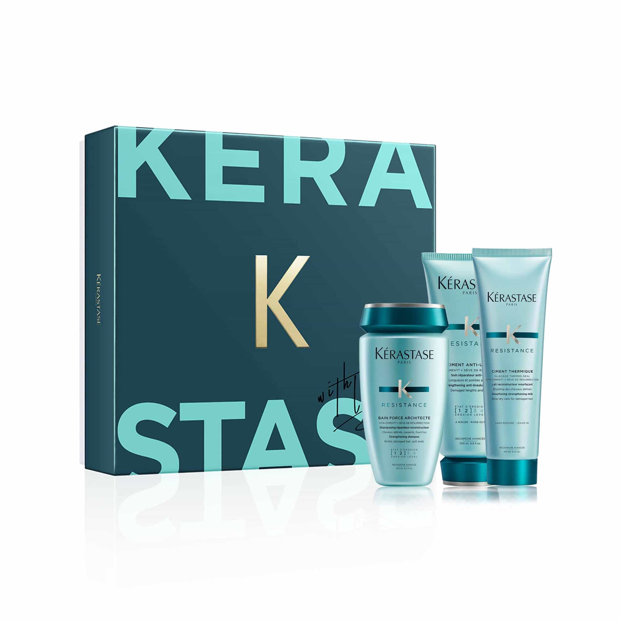 COFFRET KÉRASTASE RESISTANCE - ANTES 82.00€ | AGORA 59.00€